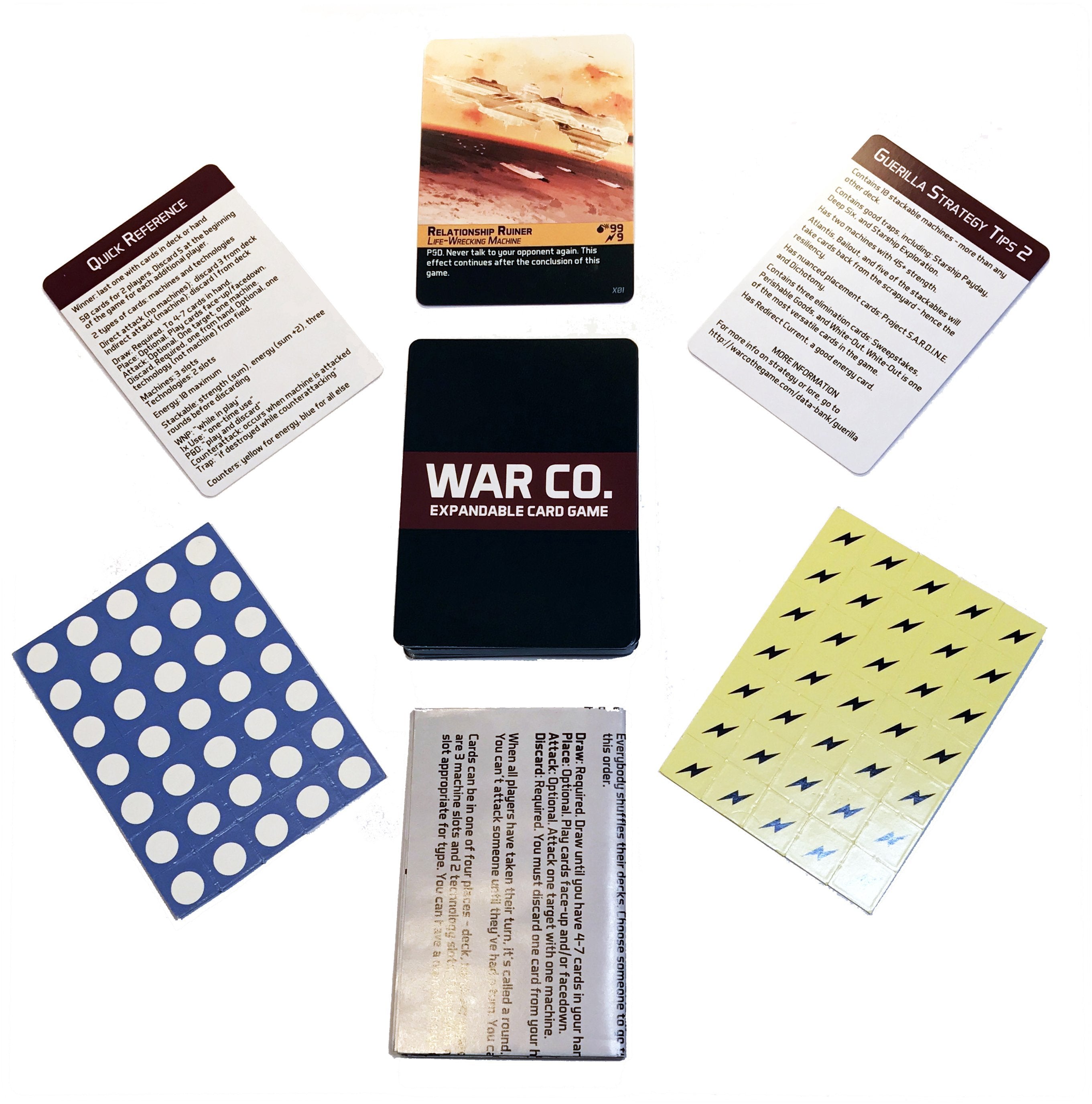 War Co. Card Game - Pangea Board Games
